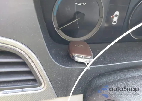 2016 Hyundai Sonata Hybrid Se из США, поврежденный, VIN KMHE24L16GA011466